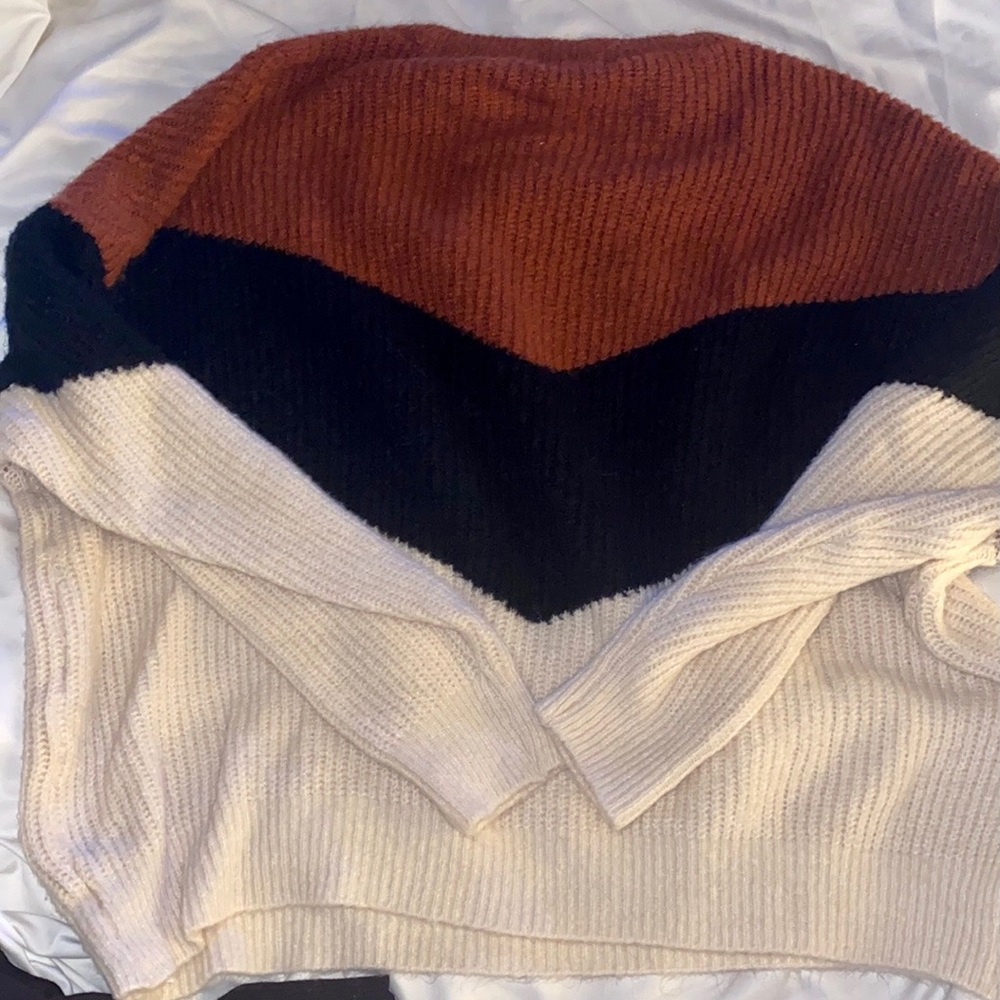 Chevron very soft sweater